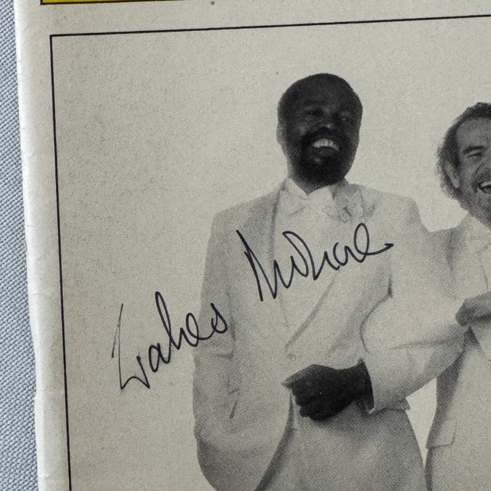 Blood Knot Signed Playbill Autographed Program Zakes Mokae Athol Fugard 1985