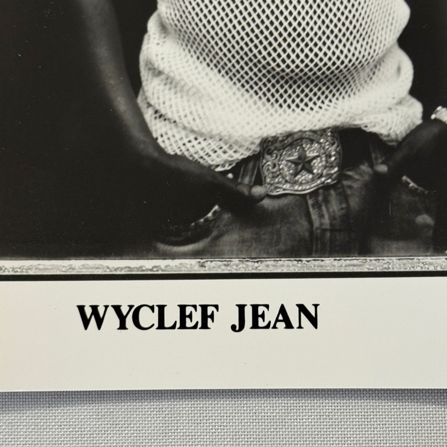 Wyclef Jean Music Publicity Press Photo Photograph 2002