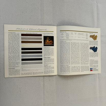 1986 Chrysler New Yorker Car Sales Brochure Catalog Advertising