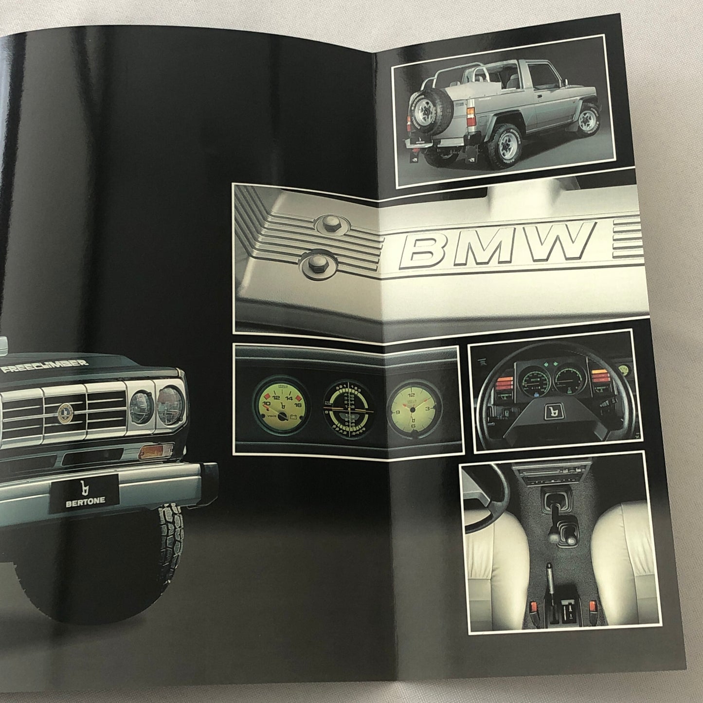 1991 Bertone Freeclimber SUV Sales Brochure BMW Engine Bertone Free Climber