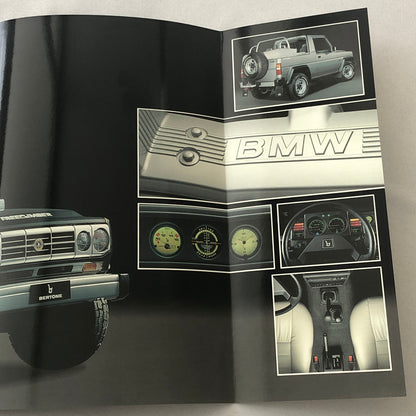 1991 Bertone Freeclimber SUV Sales Brochure BMW Engine Bertone Free Climber