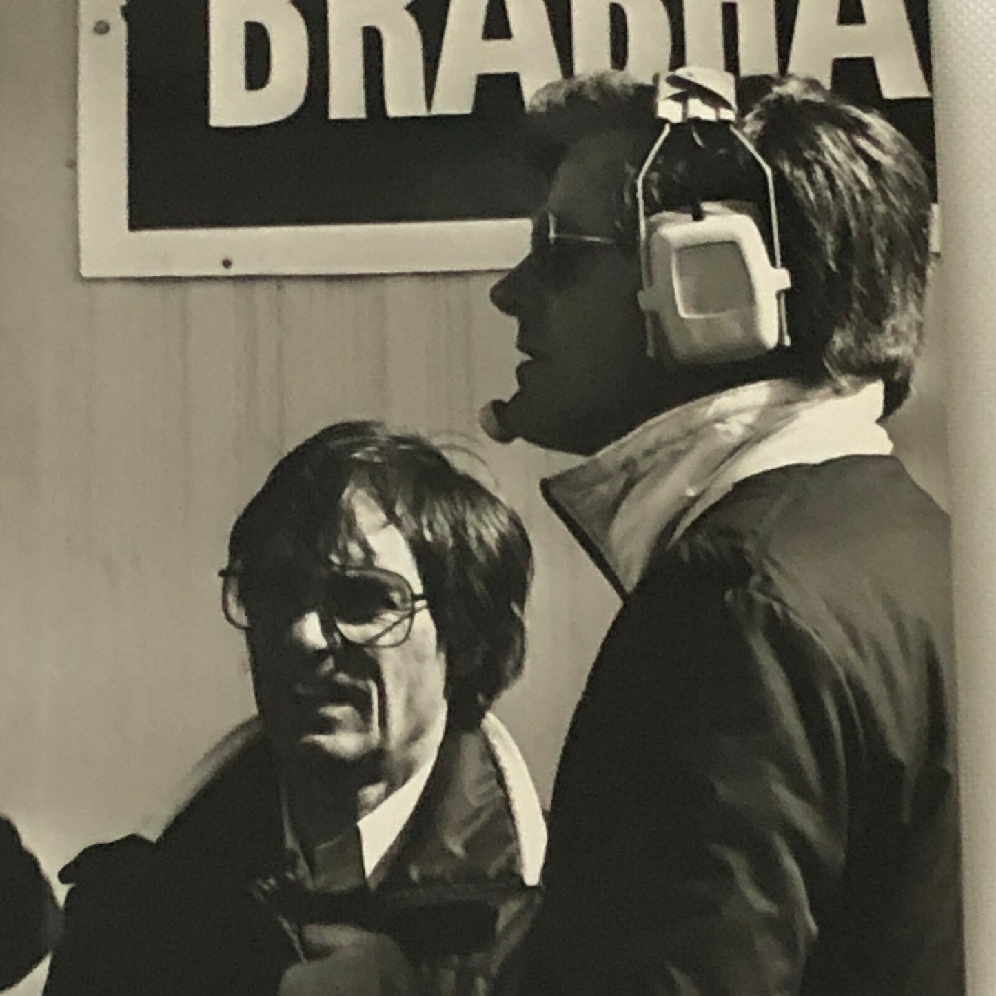 Vintage Brabham Racing Photo Photograph Bernie Ecclestone Gordon Murray + 