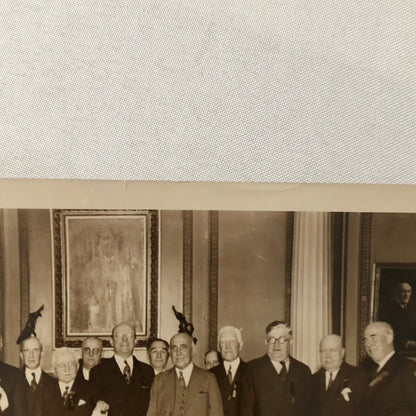 Press Photo Photograph National Democratic Club New President William H Hickin