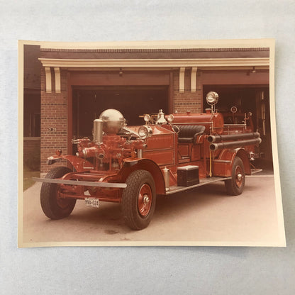 1926 Ahrens Fox Fire Truck Aparatus Firetruck Photo Photograph Print