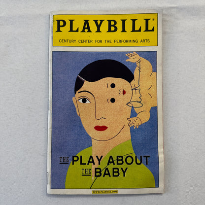The Play About the Baby Cast Signed Playbill 2001 Autographed Kathleen Early