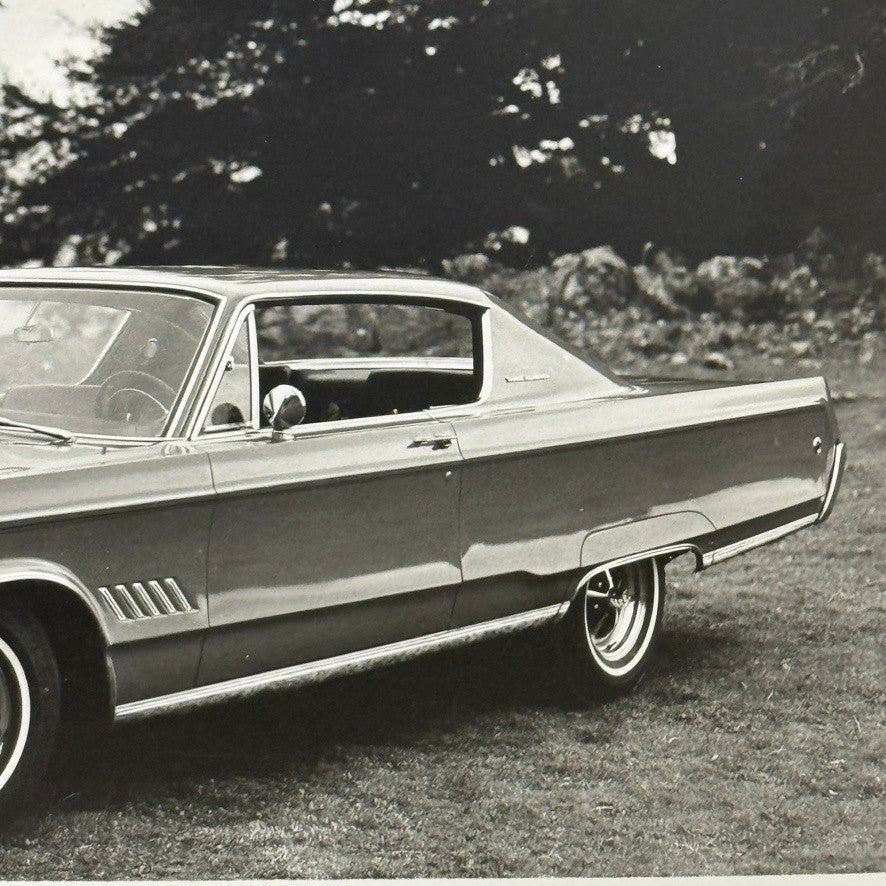 1968 Chrysler 300 Factory Press Photo Photograph Print Disappearing Headlights