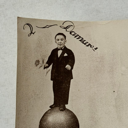 Vintage Circus Photo Damurs Performer Budapest Hungary Foto Holzel Photograph