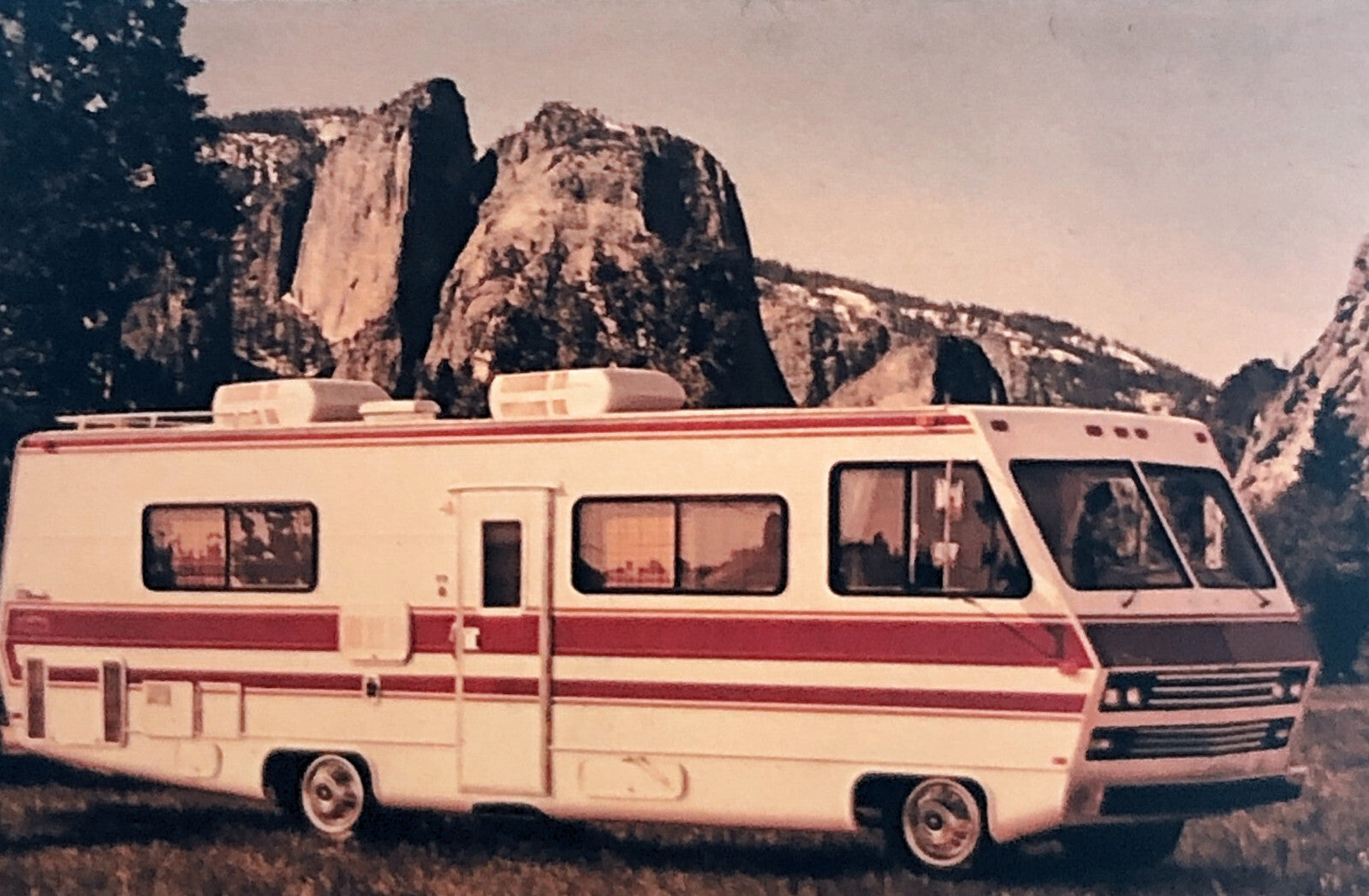 35MM Vintage Photo Slide Recreational Vehicle RV Camper Truck