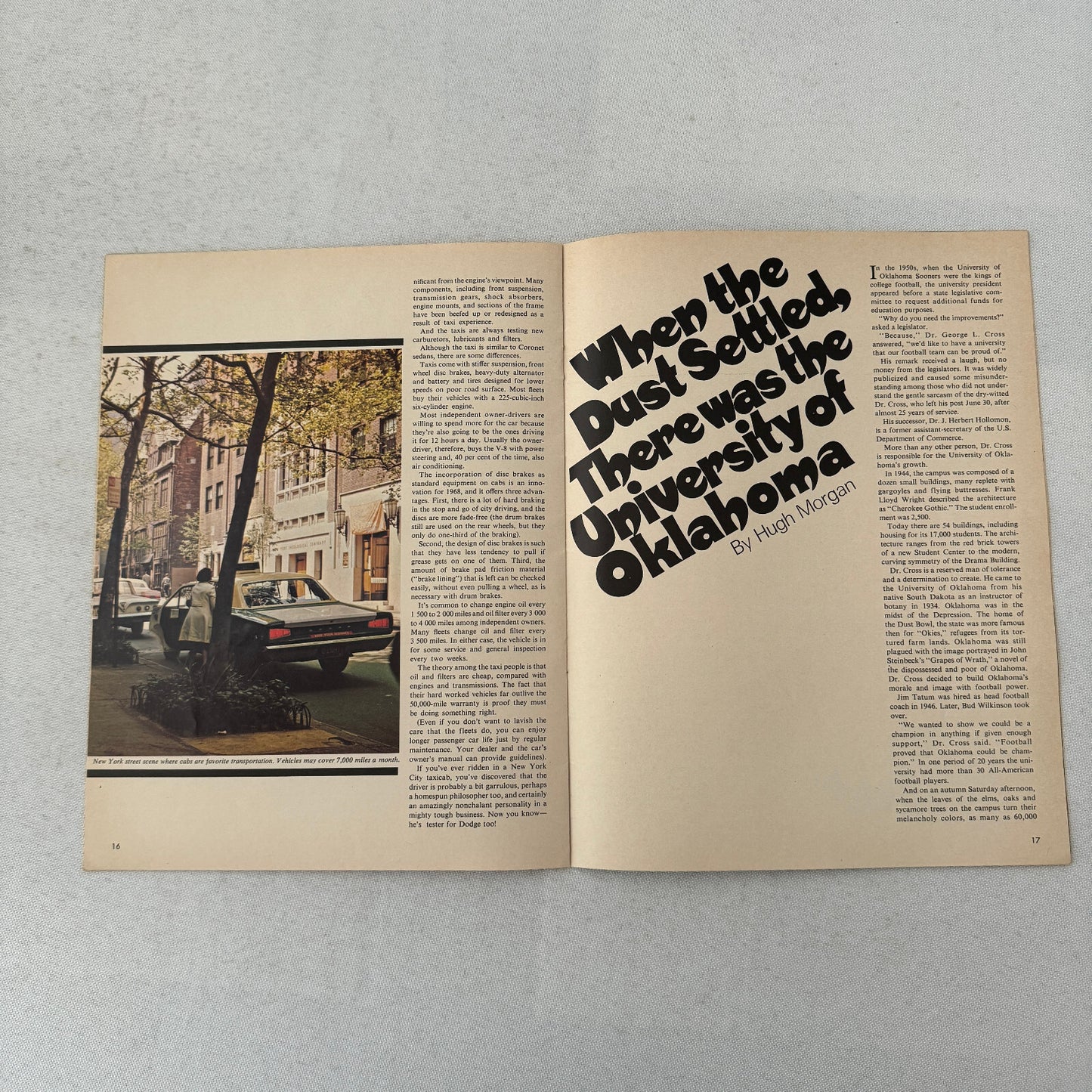 1968 Dodge Factory Magazine Brochure Dodge Charger R/T Ron Mancini Dart Polara