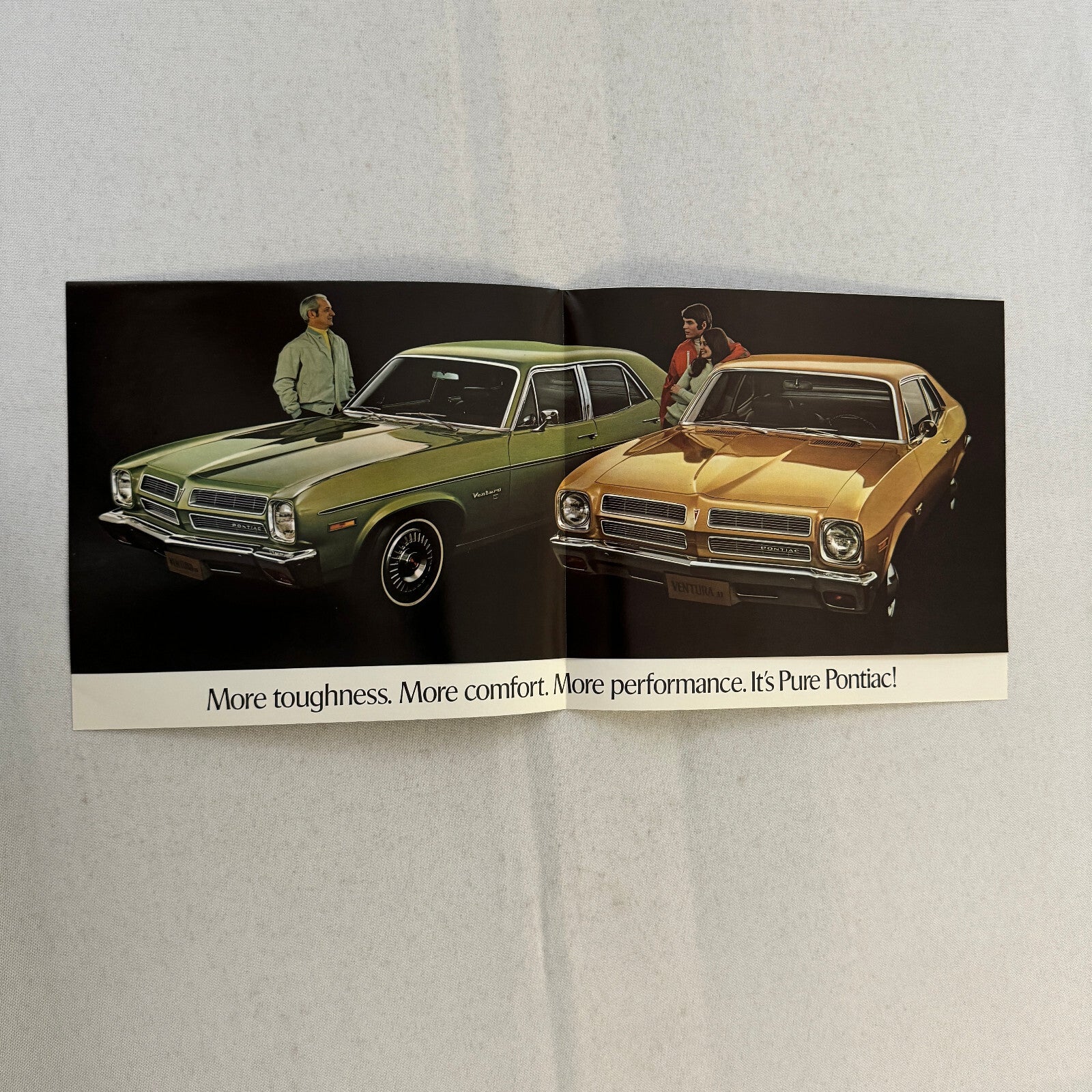 Pontiac Ventura II Car Sales Brochure Vintage Advertising Sprint