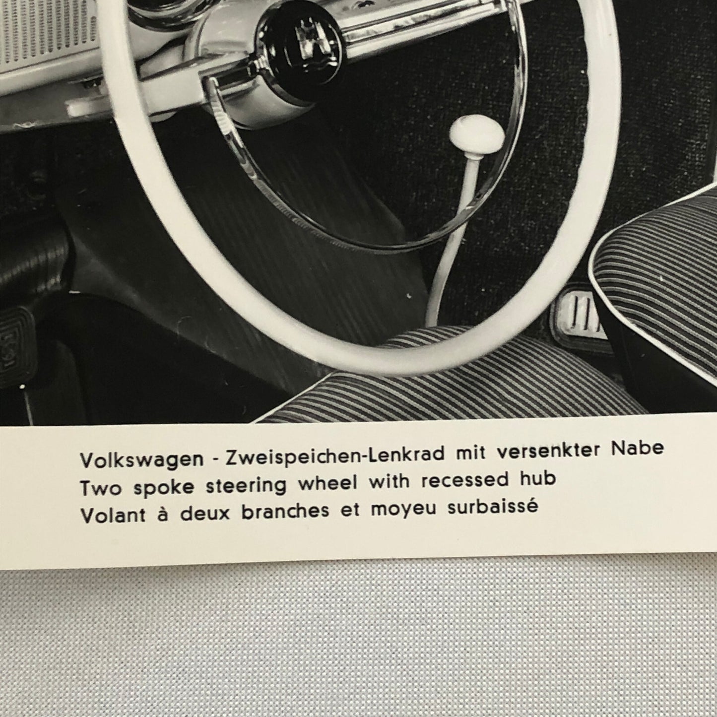 Volkswagen VW Beetle Factory Press Photo Photograph Print 1959