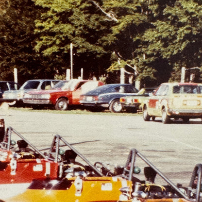 Vintage Car Racing Photo Circuit Mont Tremblant Quebec Photograph