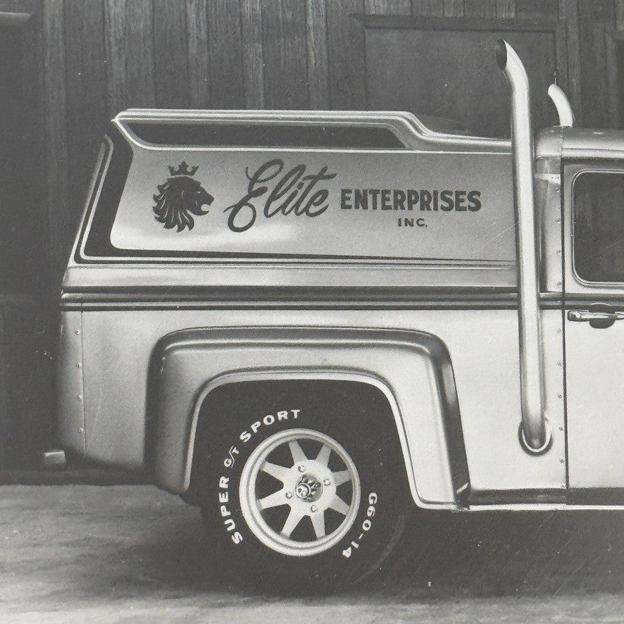 Vintage Volkswagen Beetle Kit Car Elite Enterprises Mini 18 Mack Truck Kit Photo