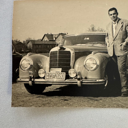 Vintage Mercedes Benz Car Automobile Photo Photograph Print