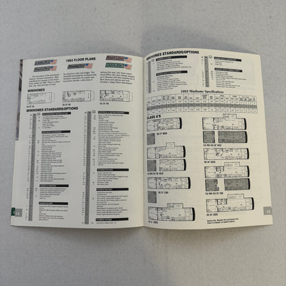 1993 Newmar Kountry Style RV Sales Brochure Catalog London Aire Mountain Aire +
