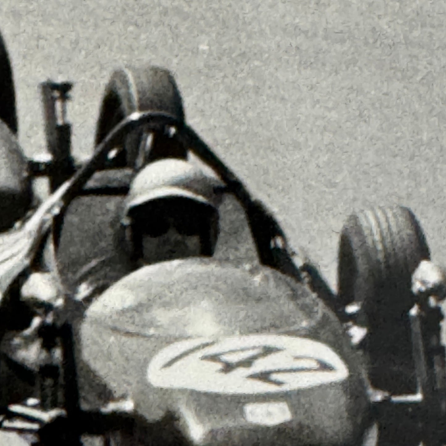 Vintage Car Racing Photo Circuit Mont Tremblant Quebec Photograph