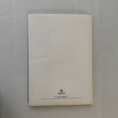 1997 Renault Geneva Auto Show Press Kit Clio Twingo Megane Spider GERMAN