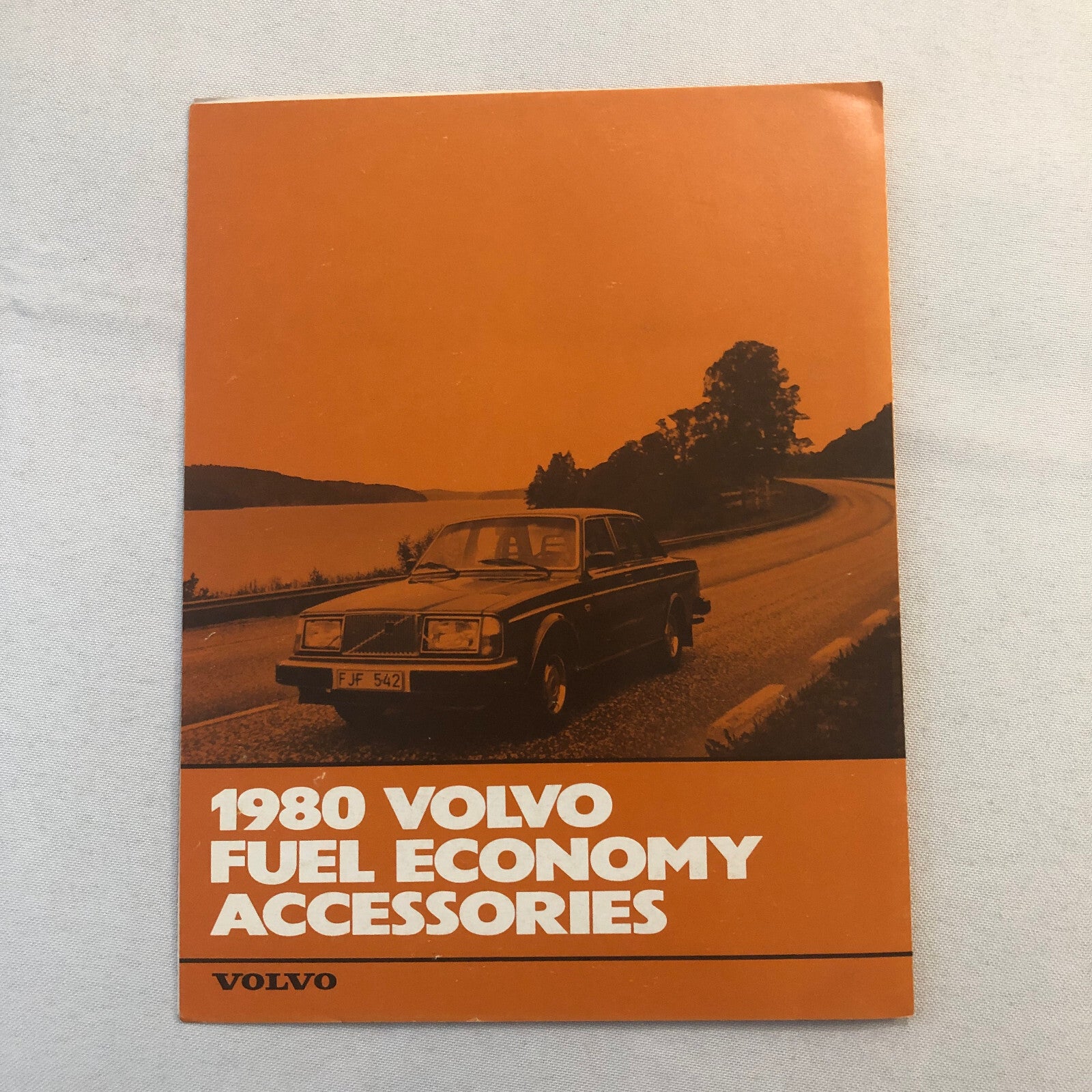 1980 Volvo Fuel Economy Accessories Sales Brochure Catalog Tachometer Spoiler +
