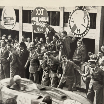 Mille Miglia 1954 Alberto Ascari Lancia D24 Racing Car Photo Photograph