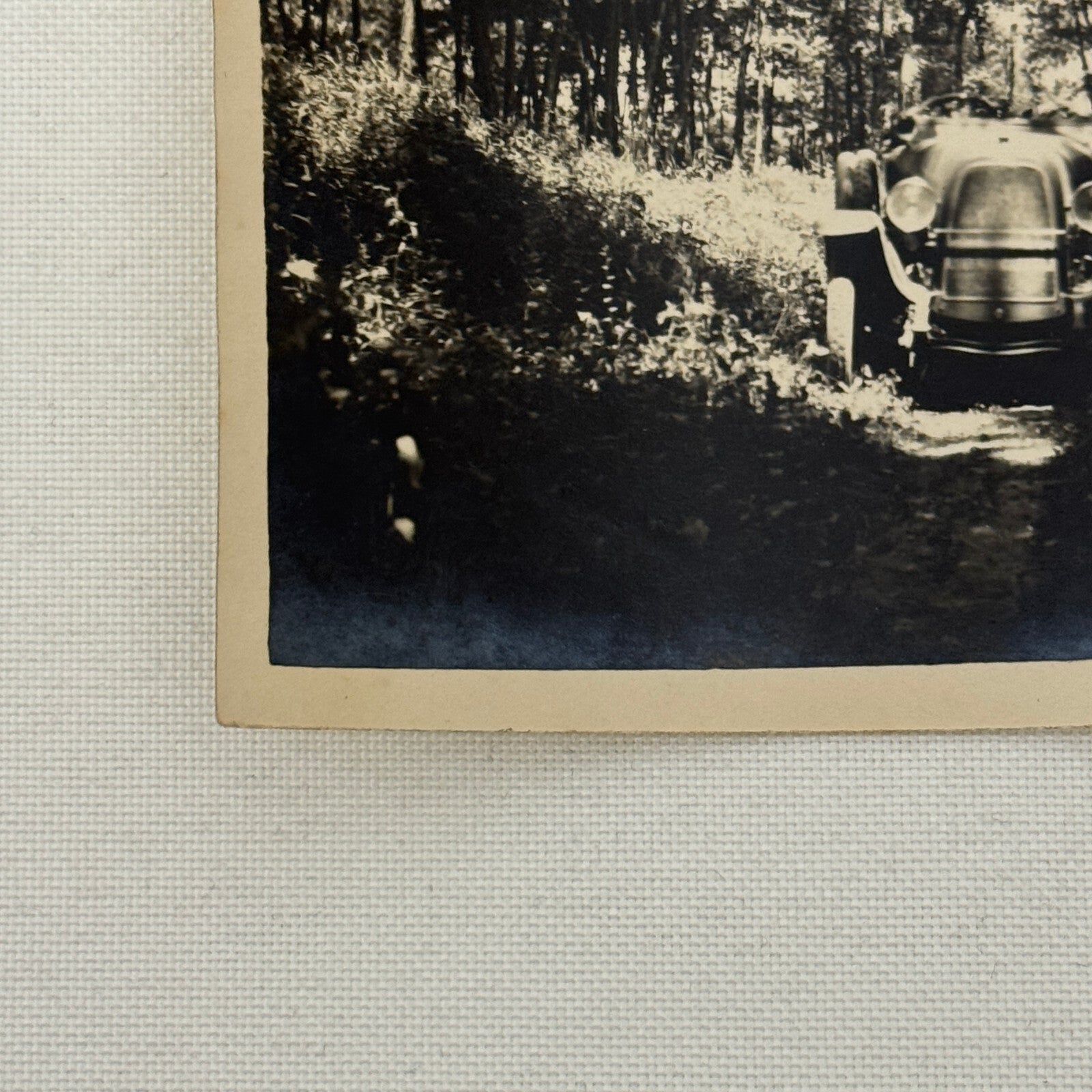 Vintage Photograph Photo Early Antique Car Automobile
