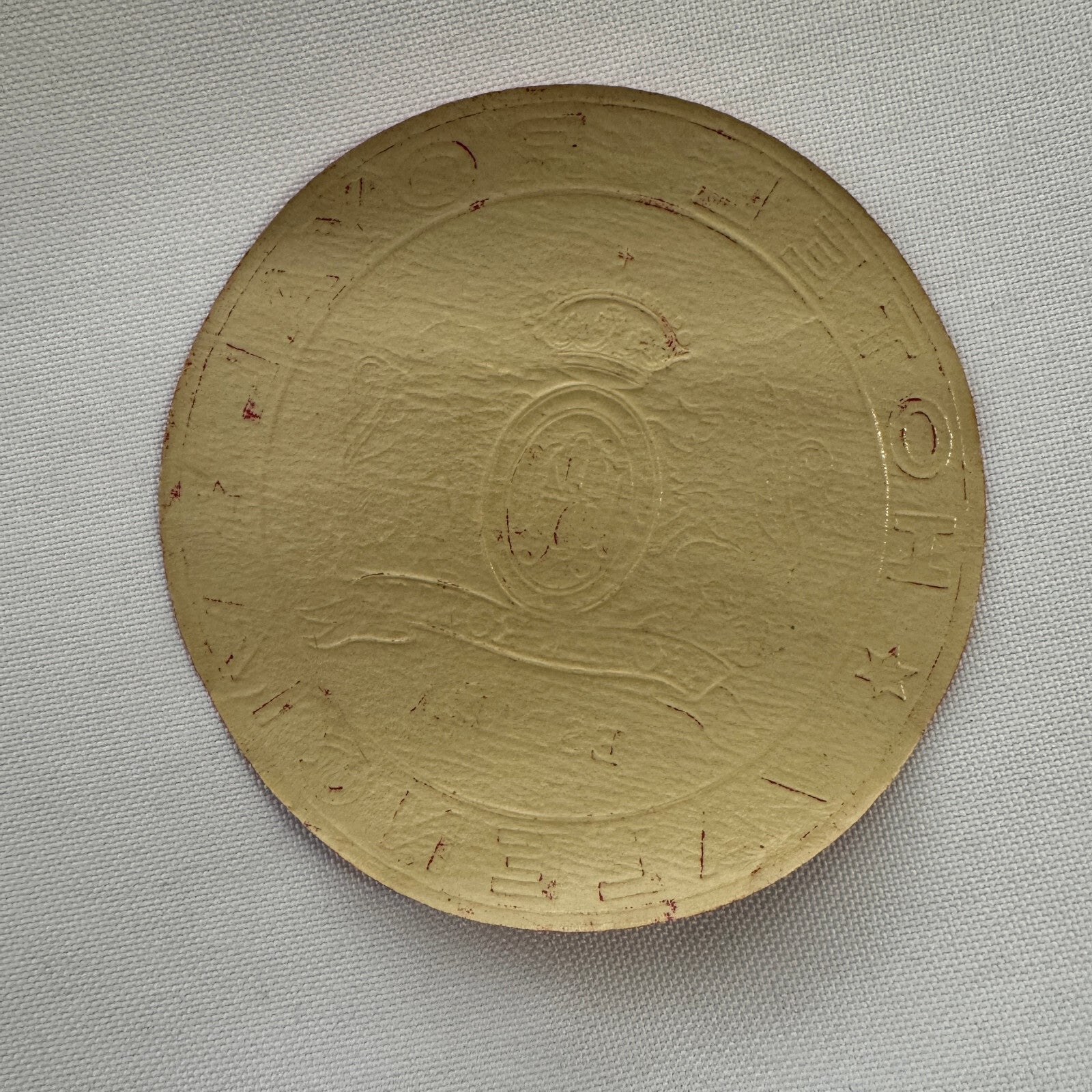 Vintage Travel Luggage Label Hotel Royal Valencia Espana Spain Spanish