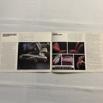 1985 Buick Electra Car Sales Brochure Catalog Coupe Sedan Vintage