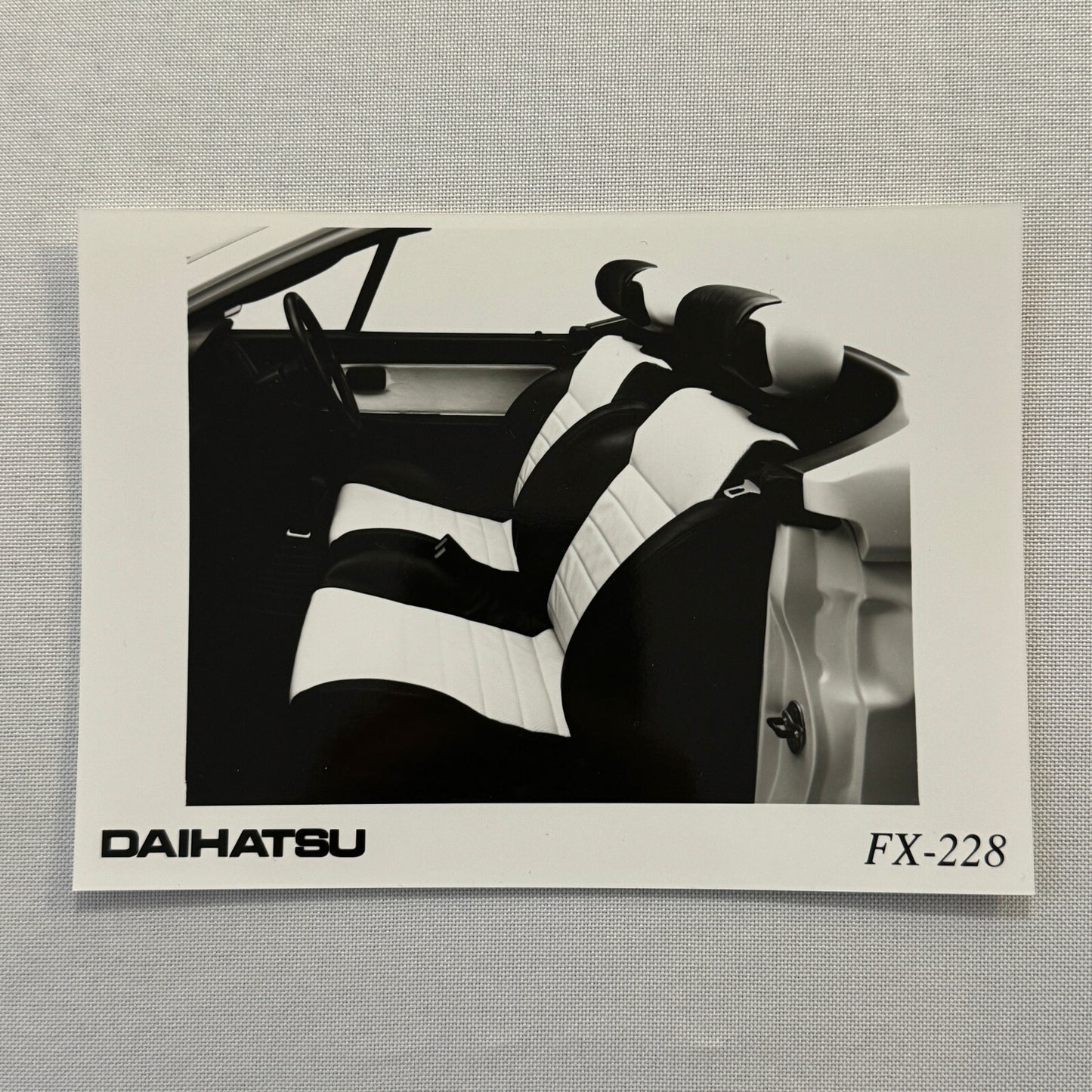 Daihatsu FX-228 Roadster Concept Car Prototype Press Photo Photograph Lot 3x