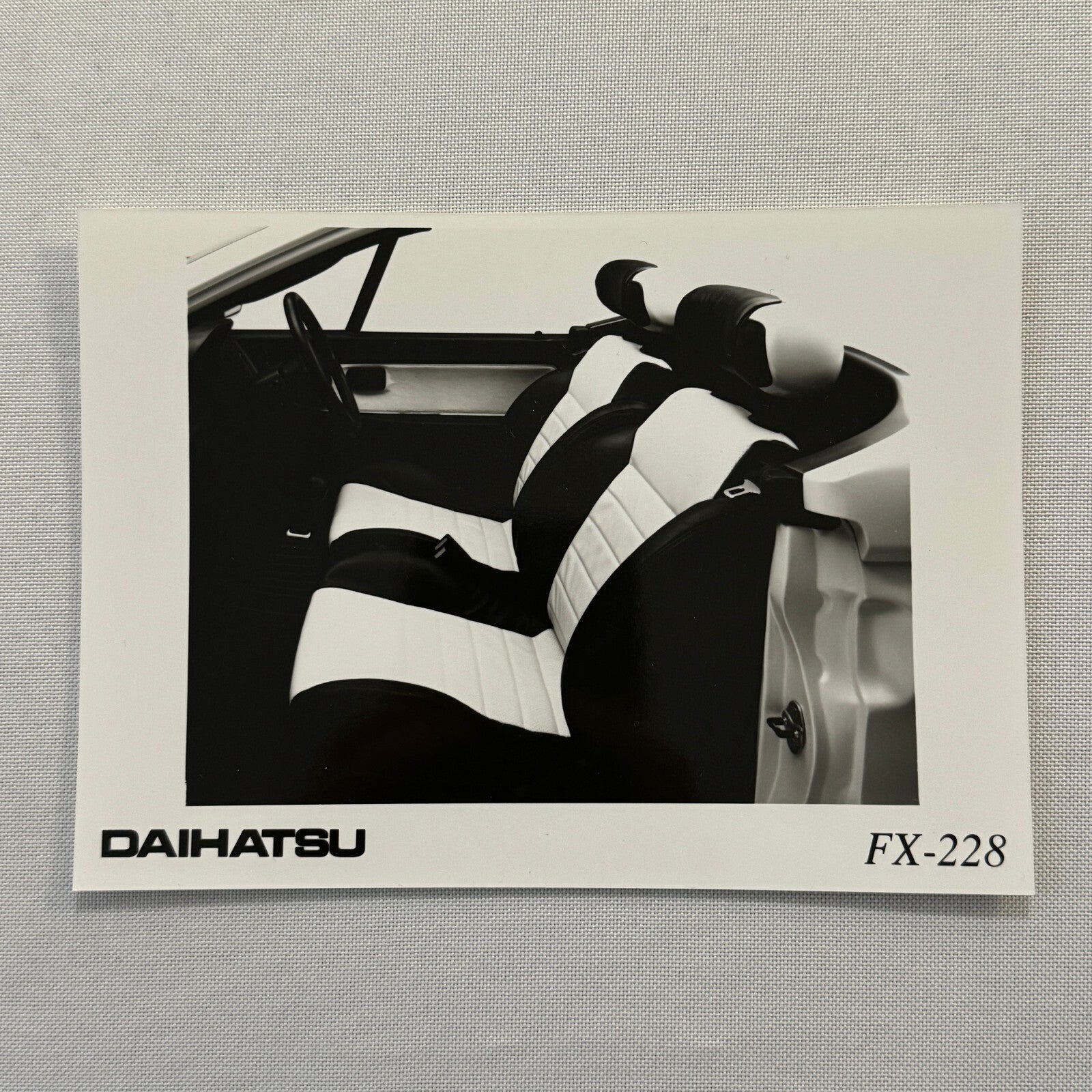 Daihatsu FX-228 Roadster Concept Car Prototype Press Photo Photograph Lot 3x