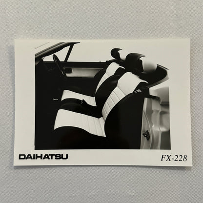 Daihatsu FX-228 Roadster Concept Car Prototype Press Photo Photograph Lot 3x