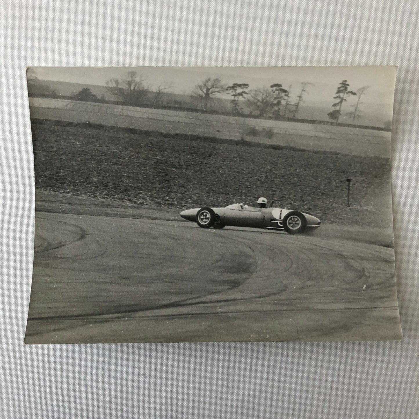 Vintage Grand Prix Racing Car Photo Photograph Print 
