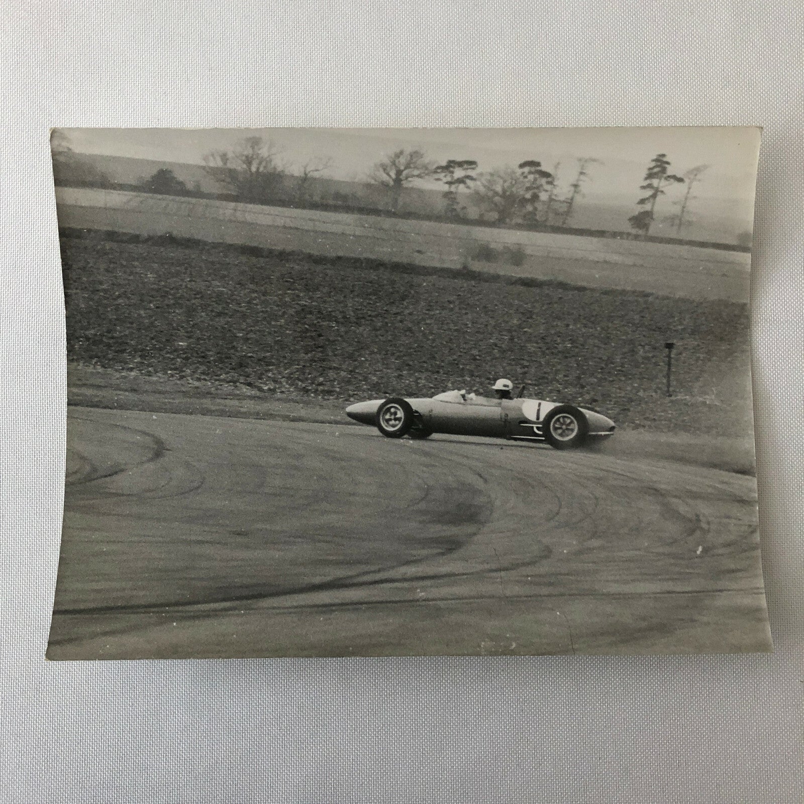Vintage Grand Prix Racing Car Photo Photograph Print 