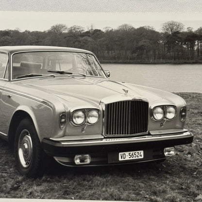 Bentley T2 Car Factory Press Photo Photograph Print 1980