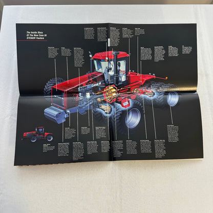 Case Steiger 9300 Series 4WD Tractor Equipment Sales Brochure Catalog