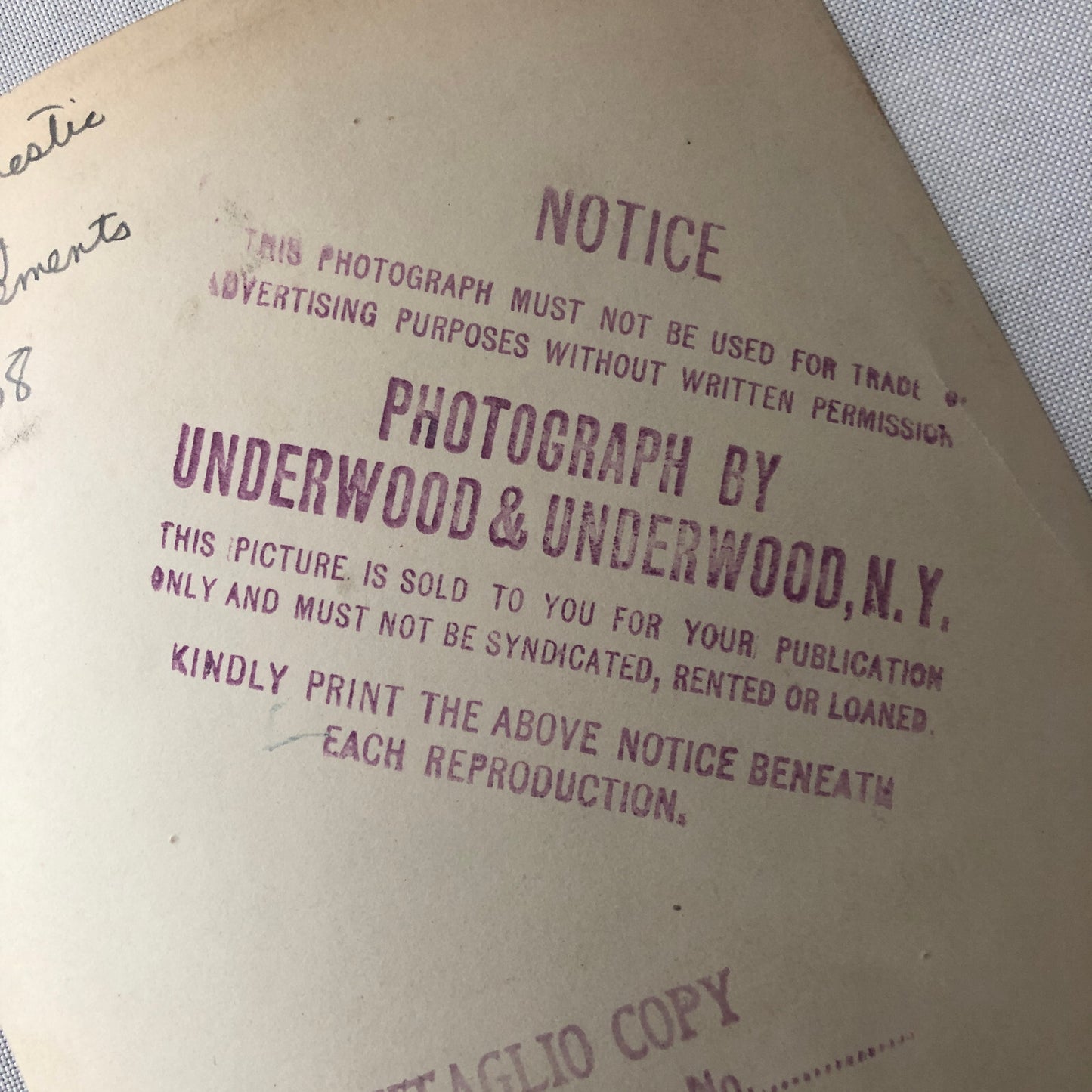 Press Photo Photograph Society Girl Engagement to Newspaper Columnist 1925 NY