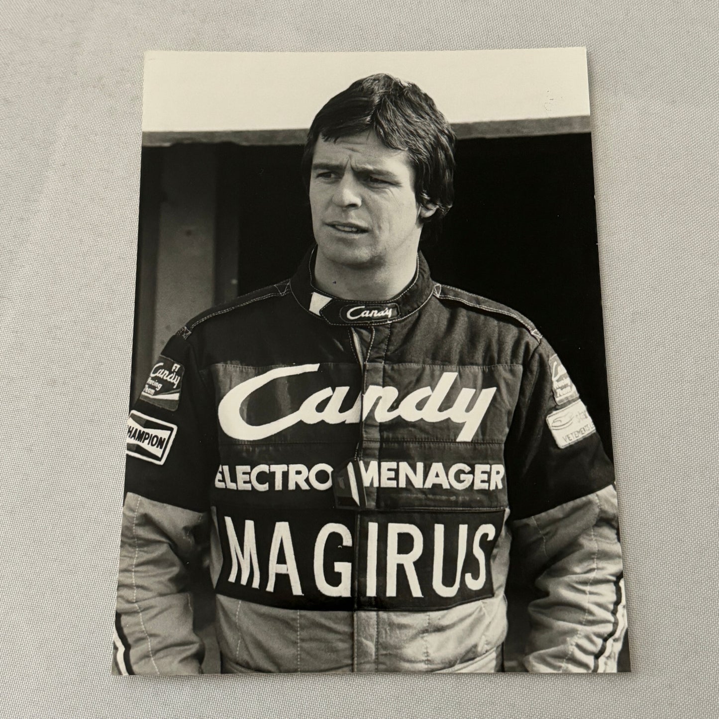 Derek Warwick 1983 Racing Driver Portrait Photo Photograph Print