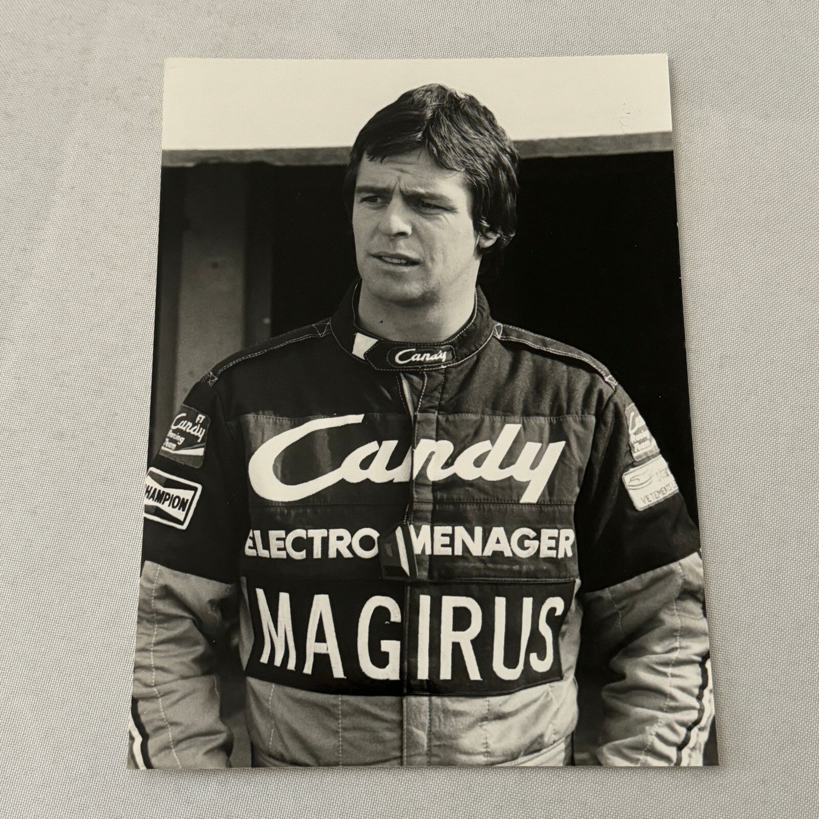 Derek Warwick 1983 Racing Driver Portrait Photo Photograph Print