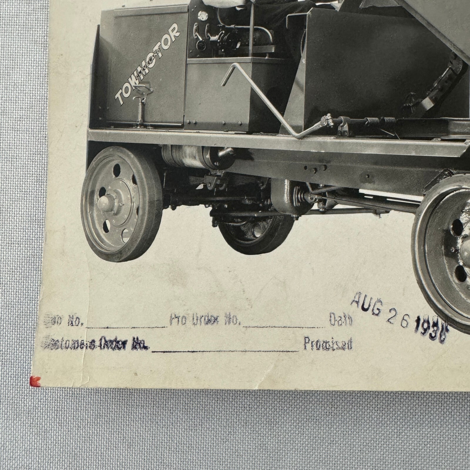 Cleveland Towmotor Dump Truck Construction Equipment Factory Photo Photograph