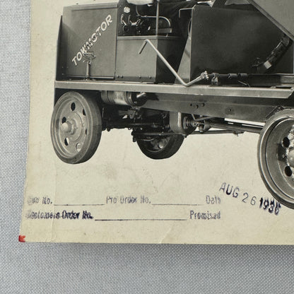 Cleveland Towmotor Dump Truck Construction Equipment Factory Photo Photograph