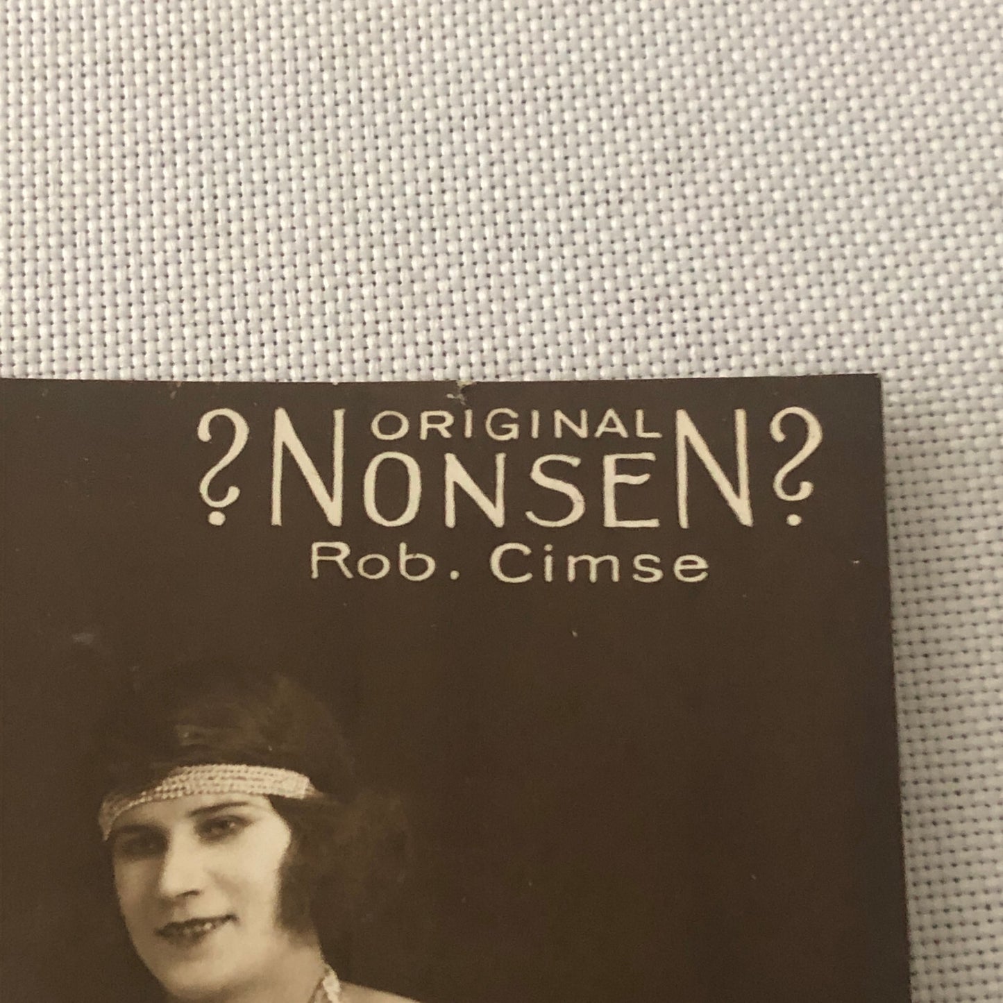 Circus Performer Dancer Acrobat Photo Postcard Post Card RPPC 2 Nonsen Rob Cimse