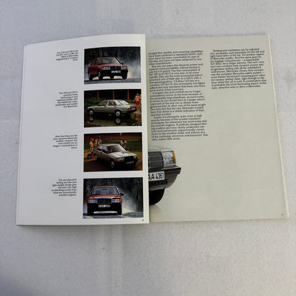 Mercedes Benz Car Brochure 280SL 500 SL 380 SL 280CE 200T 240D 300D 190D 190 250