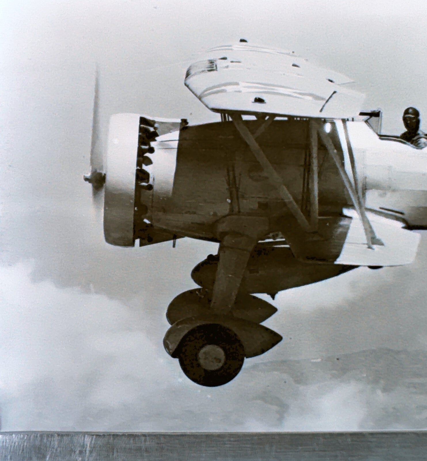 Vintage Photo Negative Curtiss XF11C-2 Airplane Plane Curtiss XF11C 2 XF11C2