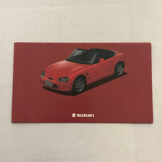 Suzuki Club Capuccino Accessories Sales Brochure Catalog Japanese Text JDM