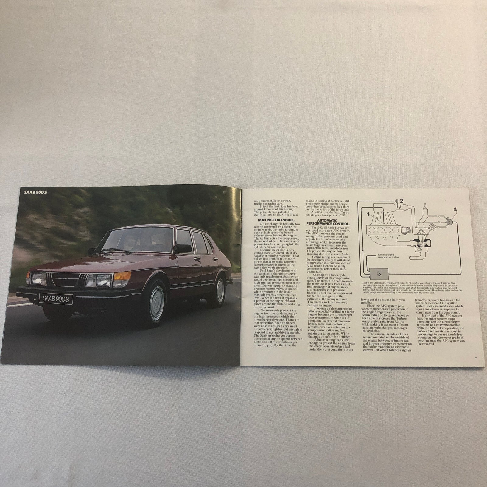 1983 Saab 900 Sales Brochure Catalog Advertising Saab 900 Turbo 900S 900 S