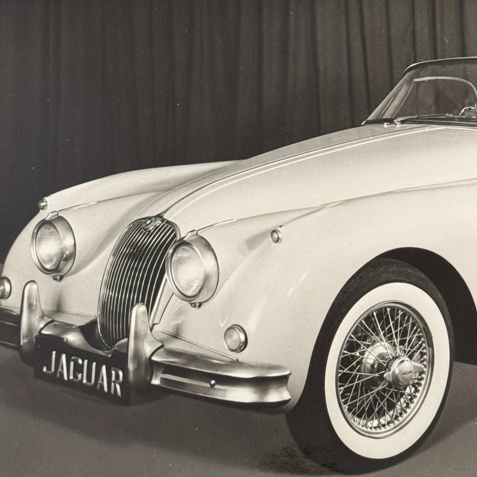 Jaguar XK150 Roadster Convertible Vintage Photo Photograph Print Jaguar XK 150