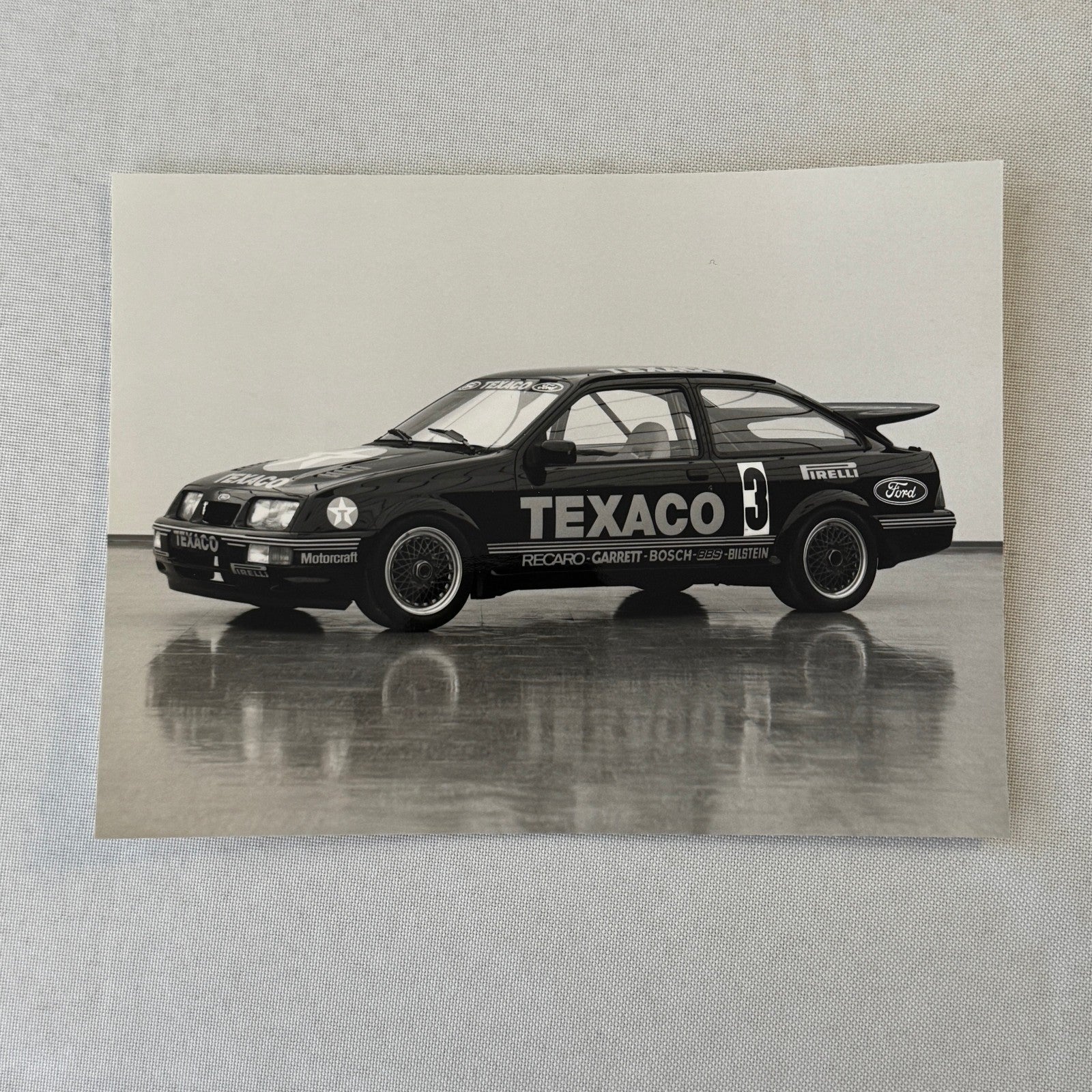 1987 Ford Sierra Cosworth XR4Ti Racing Team Press Kit Photos GERMAN