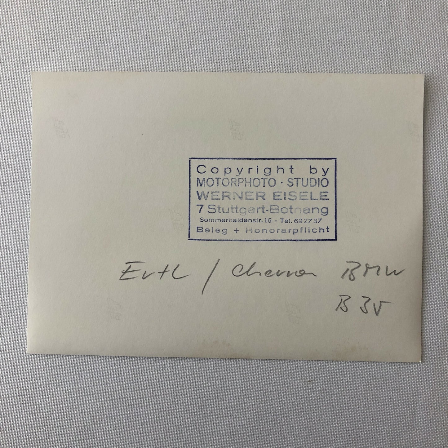 Vintage 1976 Formula 2 F2 Hockenheim Grand Prix Racing Photo Photograph #17 Car