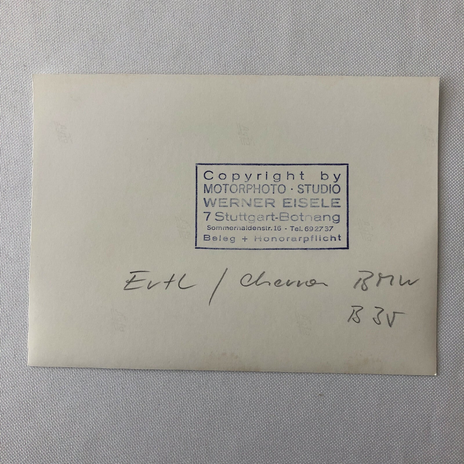 Vintage 1976 Formula 2 F2 Hockenheim Grand Prix Racing Photo Photograph #17 Car