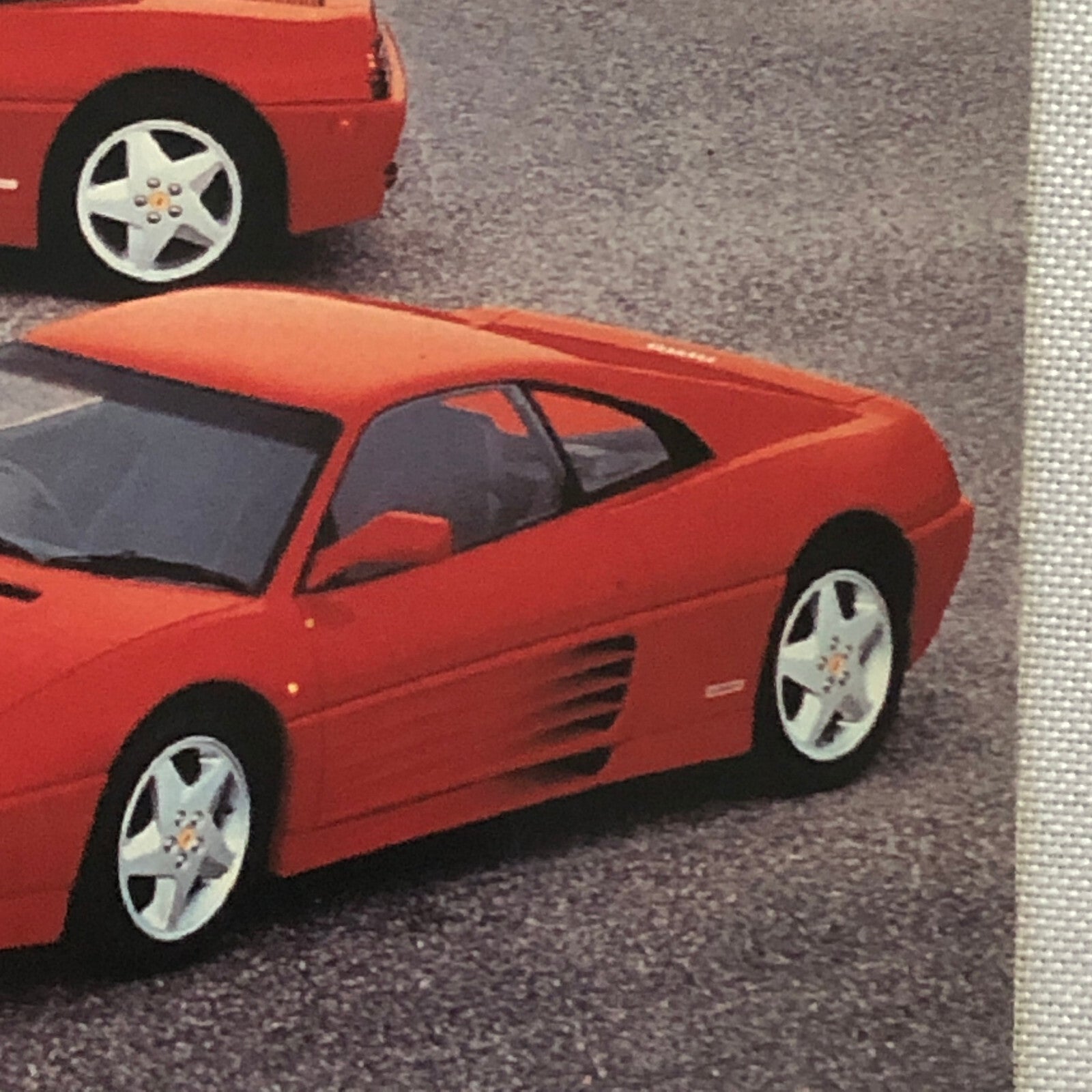 Ferrari 348 Coupe and Convertible Postcard Post Card