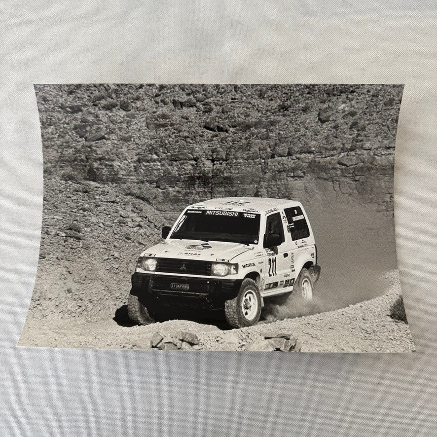 Rothmans Mitsubishi Pajero Rally Rallye Racing Press Kit 1993 Baja Aragon Spain