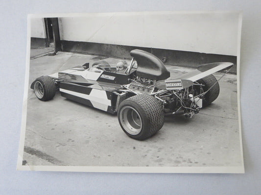 Vintage Photograph Photo Racing Driver John Surtees F1 Prototype Ford TS14 Car